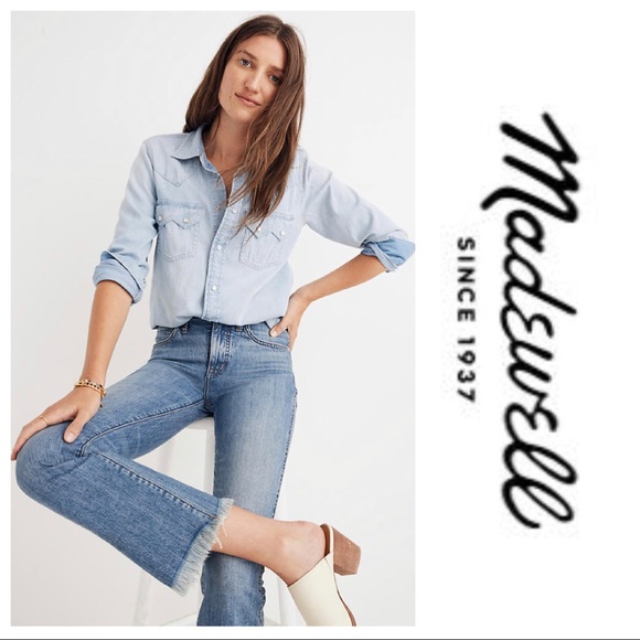 Madewell Denim - NWT Cali Demi-Boot Jeans in Comfort Stretch